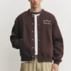 Bestickte College-Jacke