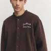 Bestickte College-Jacke