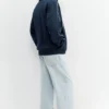 Bestickte Jacke mit Reißverschluss Bestickte Jacke mit Reißverschluss