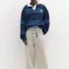 Bestickte Super-Baggy-Jeans