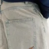 Bestickte Super-Baggy-Jeans