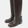 Biker-Stiefel mit Nieten Biker-Stiefel mit Nieten