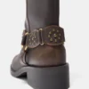 Biker-Stiefel mit Nieten Biker-Stiefel mit Nieten