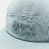 Blaue 5-Panel-Cap mit Stickerei Blaue 5-Panel-Cap mit Stickerei