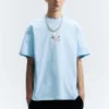 Blaues Peanuts-T-Shirt