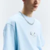 Blaues Peanuts-T-Shirt