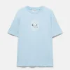 Blaues Peanuts-T-Shirt