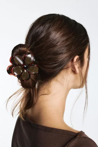 Blumen-Haarspange