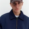 Bomberjacke mit Hemdkragen