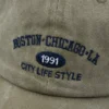 Boston-Cap mit Stickerei Boston-Cap mit Stickerei