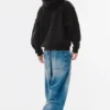 Boxy-Hoodie mit Reißverschluss