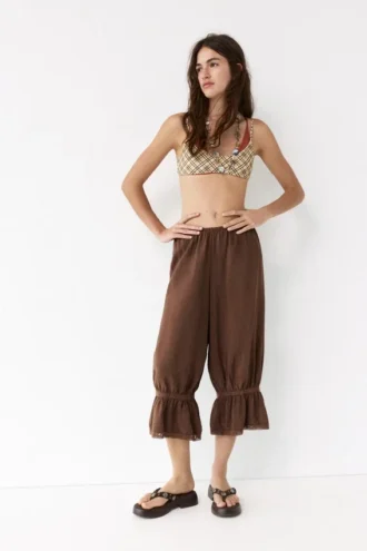 Braune Bloomer-Hose Braune Bloomer-Hose
