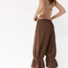 Braune Bloomer-Hose