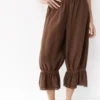 Braune Bloomer-Hose