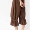 Braune Bloomer-Hose