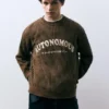 Brauner Autonomous-Pullover Brauner Autonomous-Pullover
