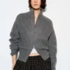 Cardigan mit Reißverschluss