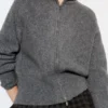 Cardigan mit Reißverschluss
