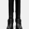 Cowboy-Stiefel mit Schnalle Cowboy-Stiefel mit Schnalle