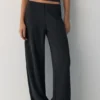 Crepe-Hose mit geradem Bein Crepe-Hose mit geradem Bein