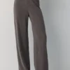 Crepe-Hose mit geradem Bein