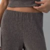 Crepe-Hose mit geradem Bein