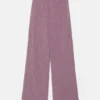 Crepe-Hose mit geradem Bein