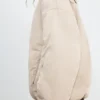 Daunenjacke mit Druckknöpfen