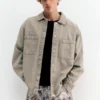 Denim-Hemd mit gewaschener Optik