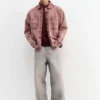 Denim-Hemd mit gewaschener Optik