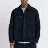 Denim-Overshirt mit Taschen