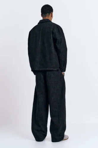 Denim-Overshirt mit Taschen
