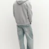 Einfacher Kapuzenpullover mit Reißverschluss Einfacher Kapuzenpullover mit Reißverschluss