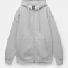 Einfacher Kapuzenpullover mit Reißverschluss Einfacher Kapuzenpullover mit Reißverschluss