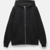 Einfacher Kapuzenpullover mit Reißverschluss Einfacher Kapuzenpullover mit Reißverschluss