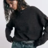 Einfacher Strickpullover Einfacher Strickpullover