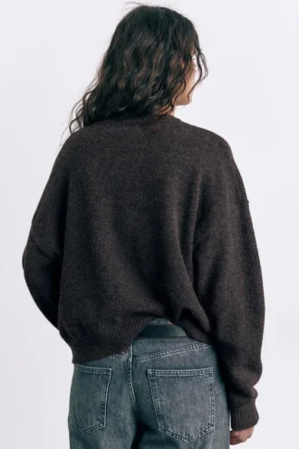 Einfacher Strickpullover