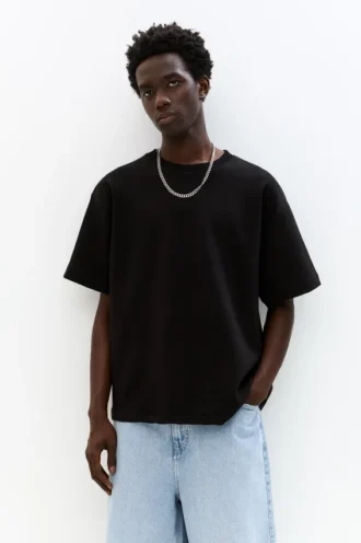 Einfaches Kurzarm-Sweatshirt