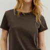 Einfaches Kurzarm-T-Shirt Einfaches Kurzarm-T-Shirt