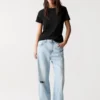 Einfaches Kurzarm-T-Shirt Einfaches Kurzarm-T-Shirt
