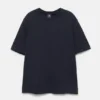 Einfaches Kurzarm-T-Shirt aus Baumwolle