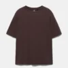 Einfaches Kurzarm-T-Shirt aus Baumwolle