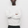 Einfaches Sweatshirt mit Rundhalsausschnitt Einfaches Sweatshirt mit Rundhalsausschnitt