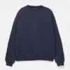 Einfaches Sweatshirt mit Rundhalsausschnitt Einfaches Sweatshirt mit Rundhalsausschnitt