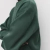 Einfaches Sweatshirt mit Rundhalsausschnitt Einfaches Sweatshirt mit Rundhalsausschnitt