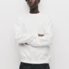 Einfaches Sweatshirt mit Rundhalsausschnitt Einfaches Sweatshirt mit Rundhalsausschnitt