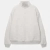 Einfaches Sweatshirt mit Viertelreißverschluss