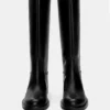 Flache kniehohe Stiefel Flache kniehohe Stiefel