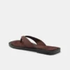 Flache Ledersandalen