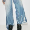 Flache Schnür-Stiefel Flache Schnür-Stiefel